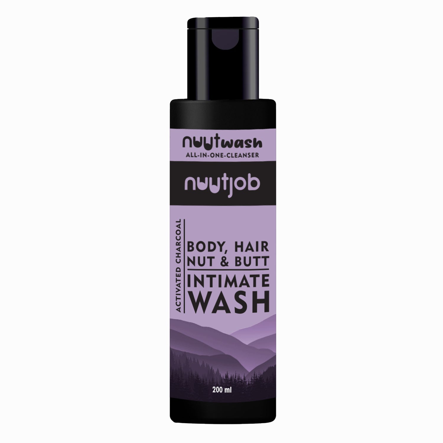 Nuutwash Intimate Nut, Butt, Body And Hair Wash Four-In-One Cleanser 200ml