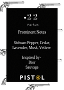 Pistol Perfumes - Perfume Gift Set pack of 6 | 15ml each | Parfum