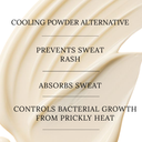 Body Cooler Body Cooling Liquid Powder for Prickly Heat & Summer Rashes | Talc-Free Formula 100ml