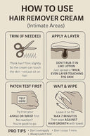 Nuutjob Intimate Hair Removal Cream+ Nuutglow Intimate Brightening Cream Combo