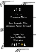 Pistol Perfumes - Perfume Gift Set pack of 6 | 15ml each | Parfum