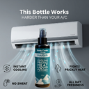 Body Cooler Body Cooling Liquid Powder for Prickly Heat & Summer Rashes | Talc-Free Formula 100ml