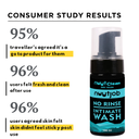 Nuutclean No Rinse Intimate Moisturizing Dry Wash 100ml