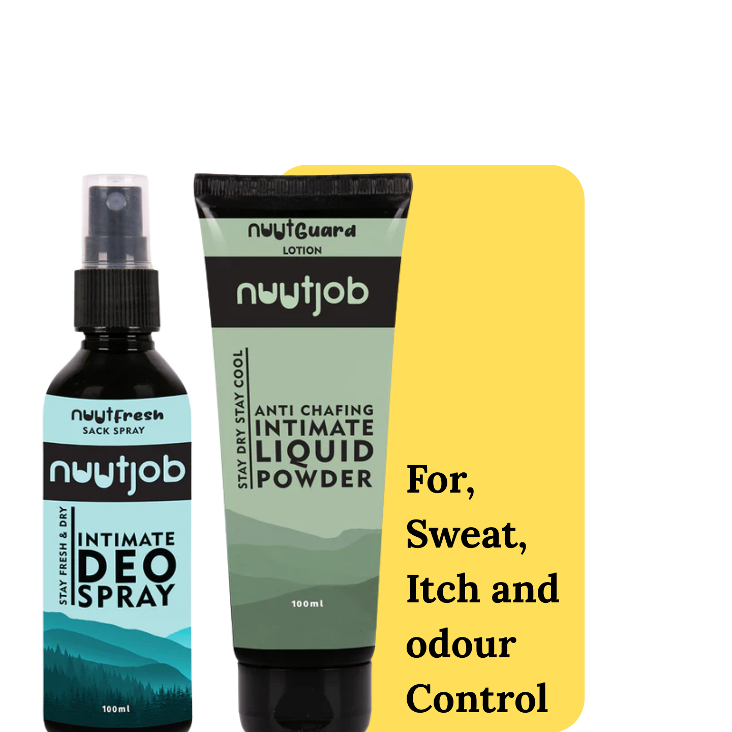 Stay Dry 200ml Combo Intimate Liquid Powder + Intimate Deo Spray