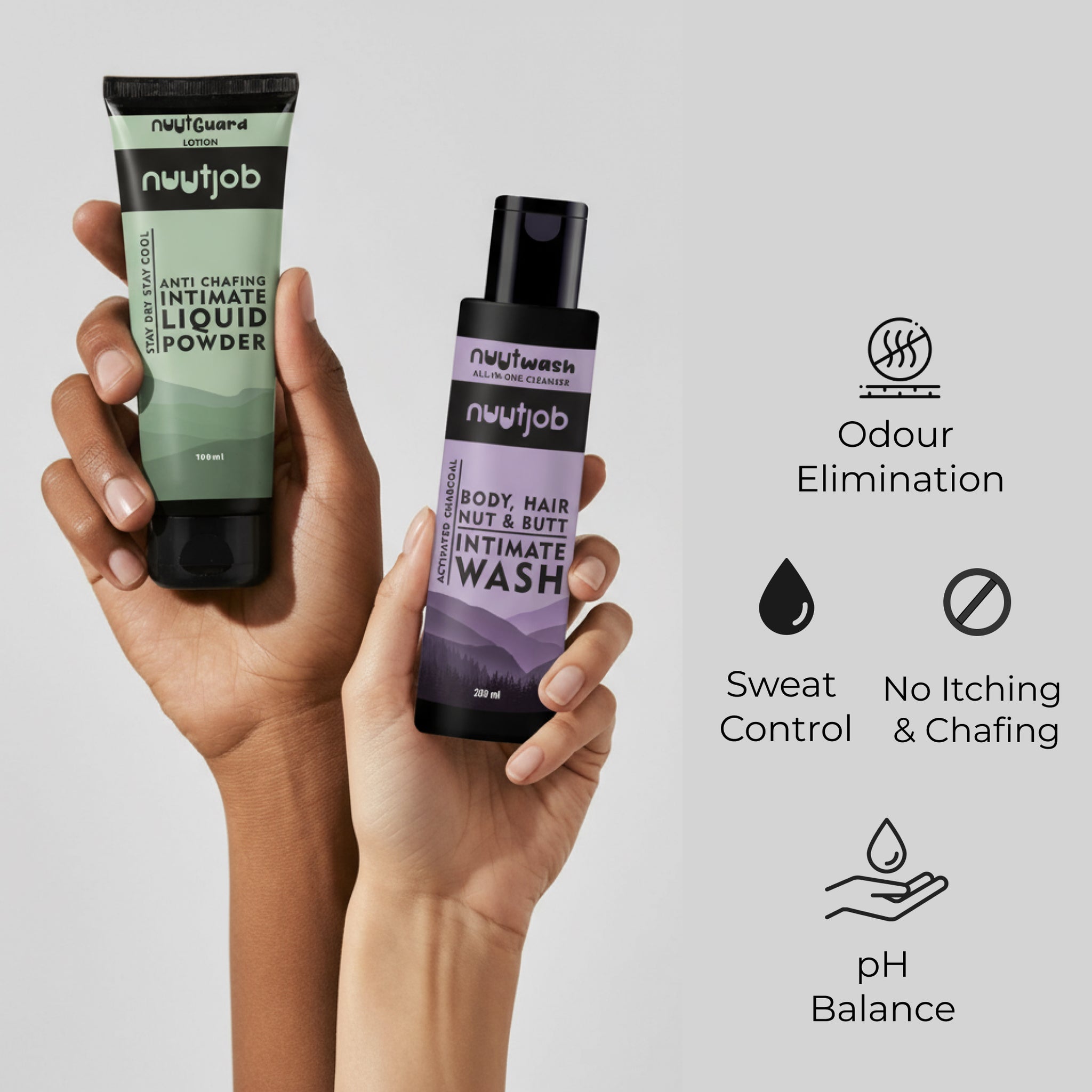 Hygiene Combo Pack 300ml Intimate And Hygiene Wash+ Intimate Liquid Powder