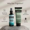 Stay Dry 200ml Combo Intimate Liquid Powder + Intimate Deo Spray