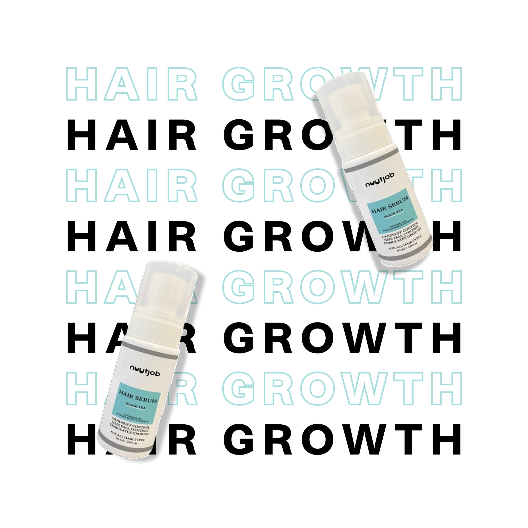 Black Tea Hair Growth & Strengthening Serum for | Unisex | 60ml