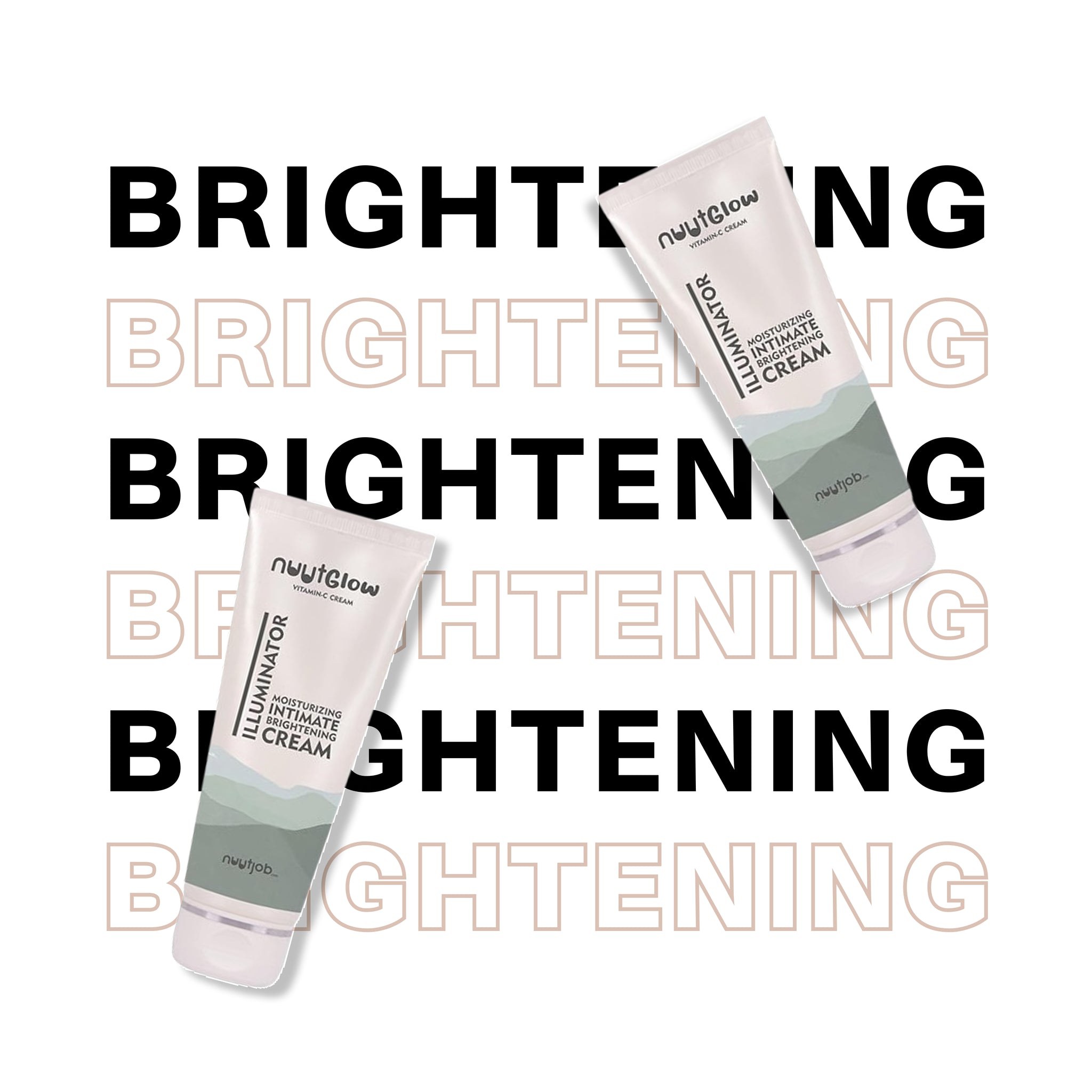 NuutGlow | Vitamin C Infused Intimate Moisturizing and Brightening Cream | 100 ml