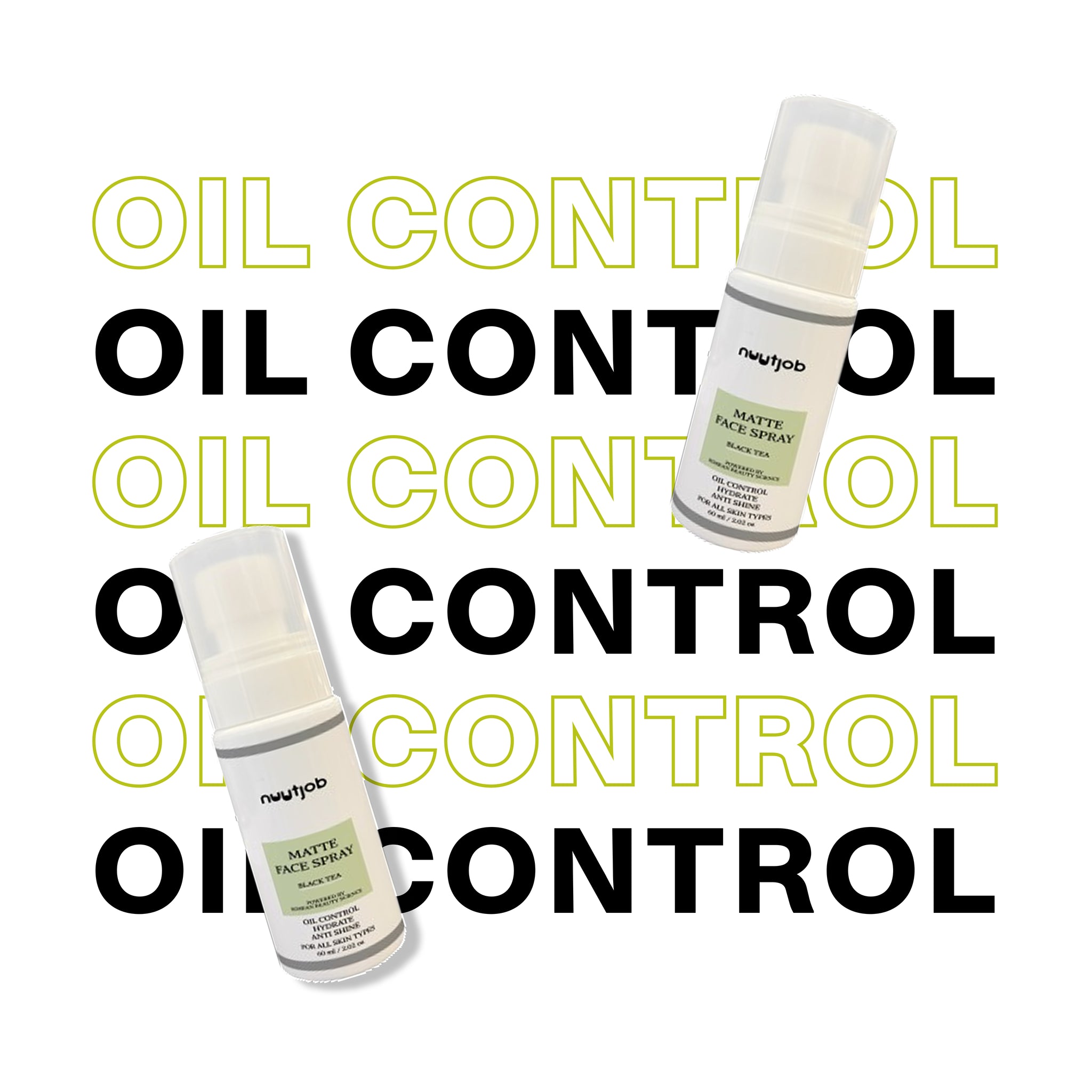 Black Tea Face Matting Spray for | Unisex | - Oil Control & Hydration | 60ml