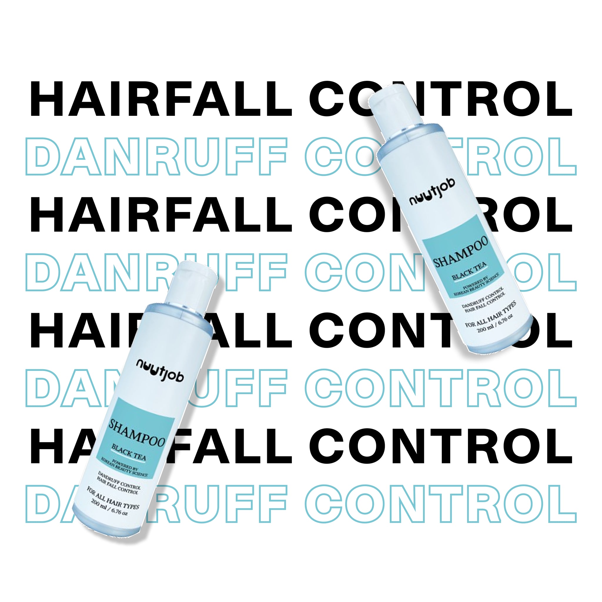 Black Tea Anti-Dandruff & Hair Fall Control Shampoo For |  Unisex | 200ml