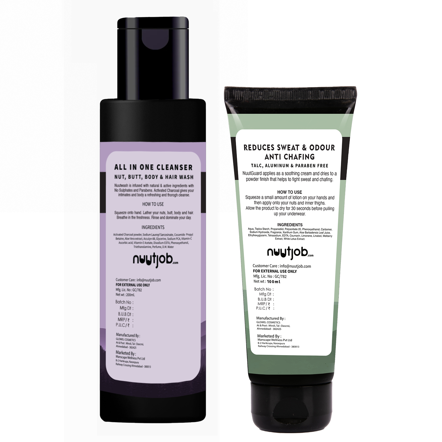 Hygiene Combo Pack 300ml Intimate And Hygiene Wash+ Intimate Liquid Powder