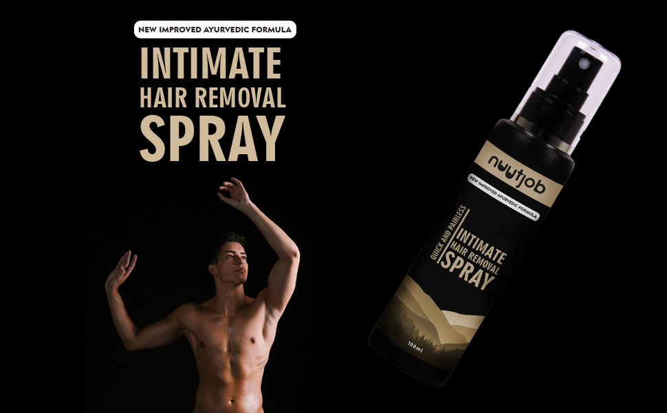 Hair Removal Starter Kit | Hair Removal spray + Soothing Hair Reducing gel | 160 ml combo pack of 2