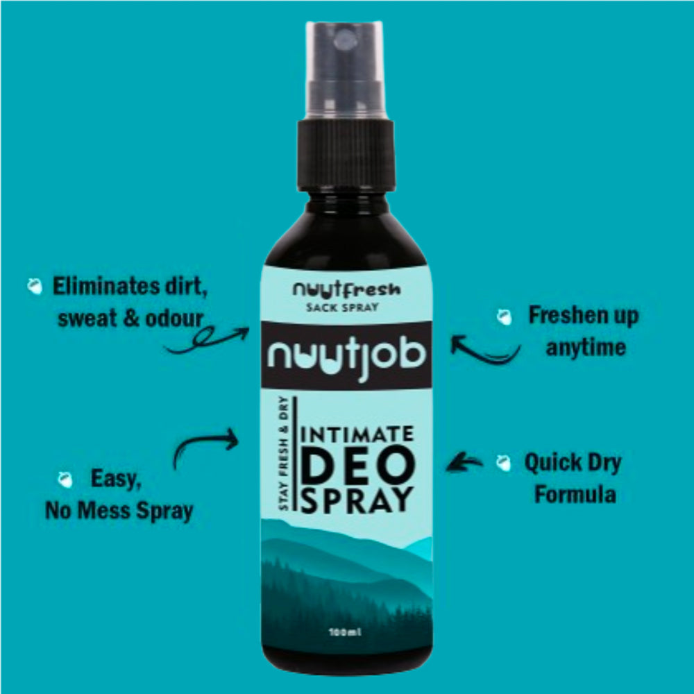 Nuutfresh Intimate Sack Spray Deodorant 100ml