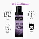 Nuutwash Intimate Nut, Butt, Body And Hair Wash Four-In-One Cleanser 200ml