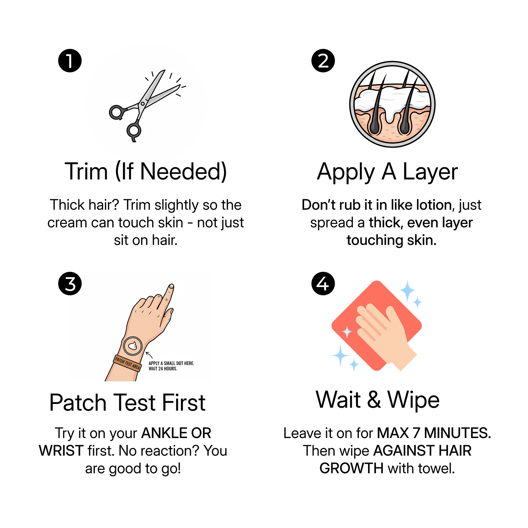 Nuutjob Intimate Hair Removal Cream for Men – Painless Hair Removal for Groin, Butt, and Shaft | Gentle & Fast-Acting Cream for Sensitive Skin - 50 gm