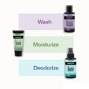 Happy Sac Box | Nuutjob Mini Combo Pack | Nuutwash, Nuutguard & NuutFresh  | 50 ml Each