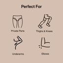 Nuutjob Intimate Hair Removal Cream for Men – Painless Hair Removal for Groin, Butt, and Shaft | Gentle & Fast-Acting Cream for Sensitive Skin - 50 gm