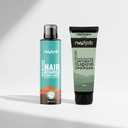 Nuutjob Hair Removal Foam Spray & Nuutguard Liquid Powder Combo - Quick & Painless Hair Removal | Dermatologist Approved | Liquid Powder Controls Sweat, Odour and Itch | For All Skin Types - Unisex Adult | 200 gm + 100 ml